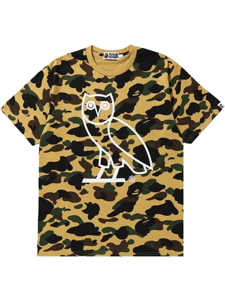 Футболка BAPE x OVO 1st Camo Tee 'Yellow' — изображение 1 из 1, желтый