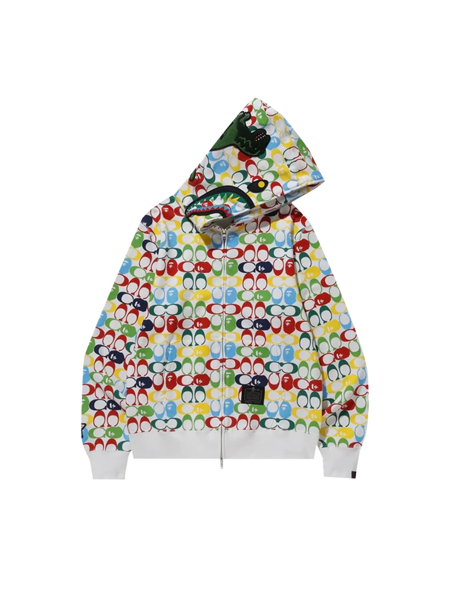 Толстовка на молнии BAPE x Coach Shark Мульти — изображение 1 из 2