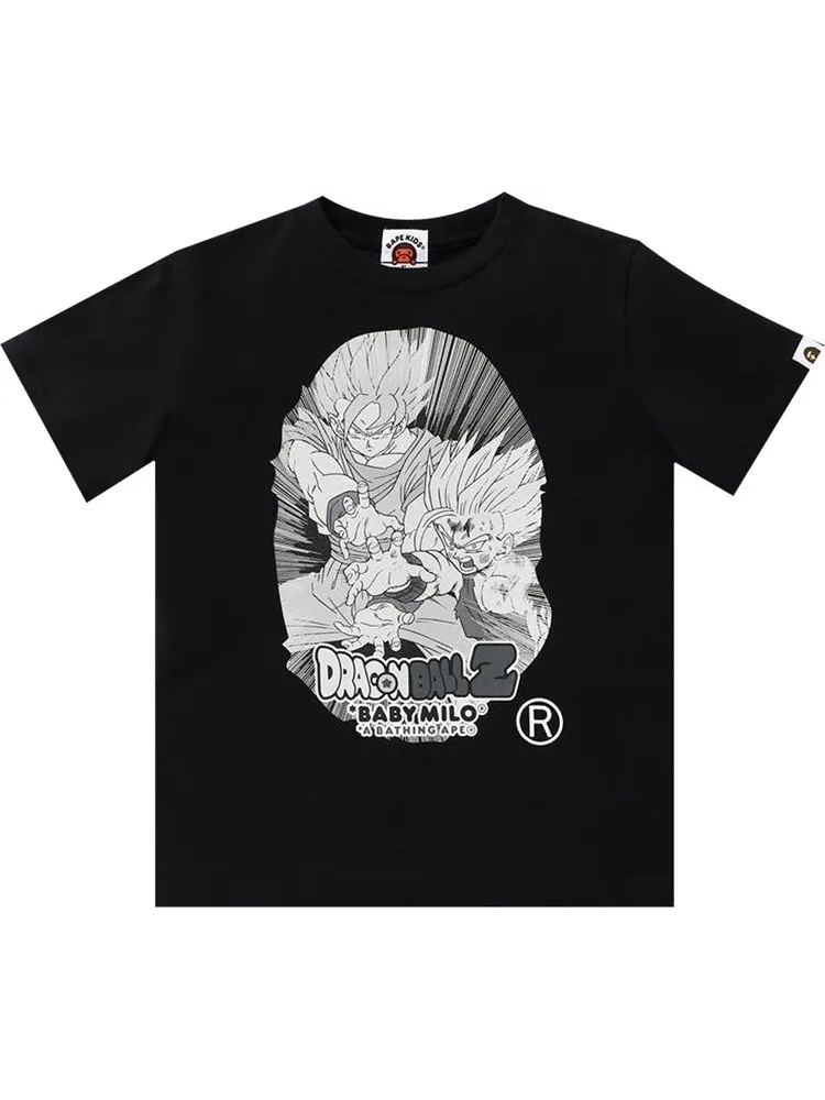Футболка BAPE x Dragon Ball Z Big Ape Head Tee 'Black' — изображение 1 из 1, черный