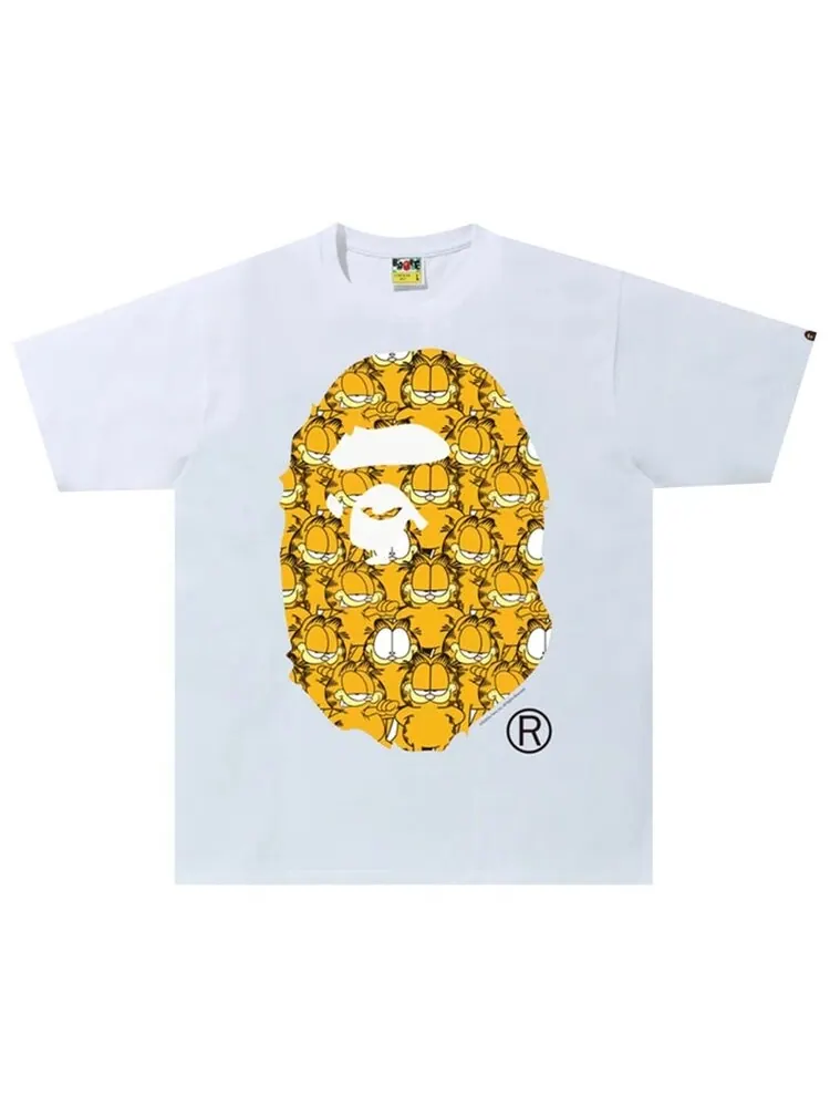 Футболка BAPE x Garfield #6 Tee 'White' — изображение 1 из 1, белый