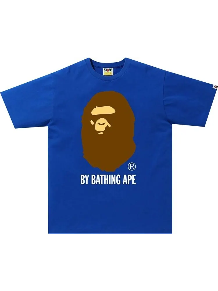 Футболка BAPE By Bathing Ape Tee 'Blue' — изображение 1 из 1, синий
