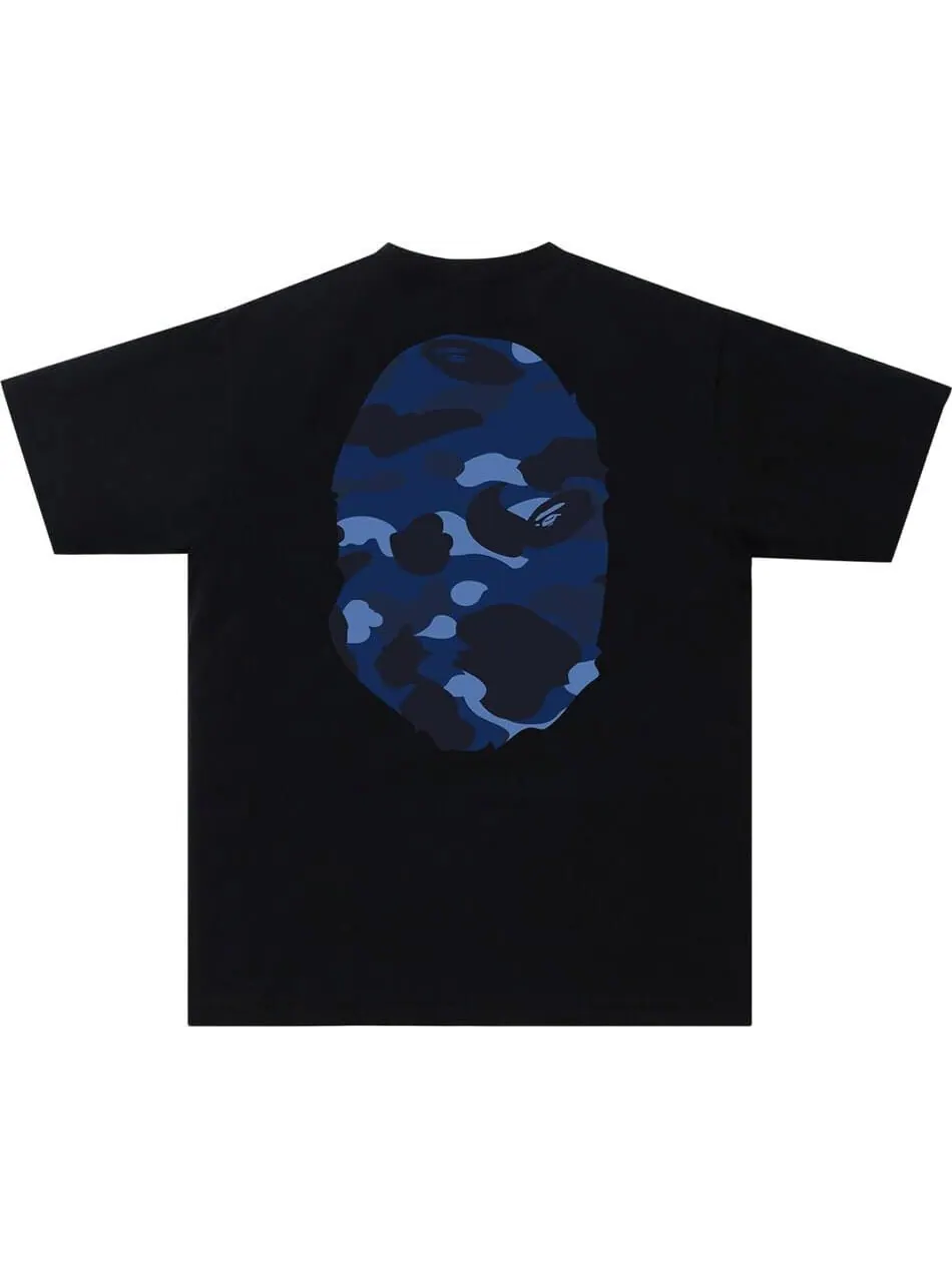 Футболка BAPE Color Camo Big Ape Head — изображение 2 из 2, черный