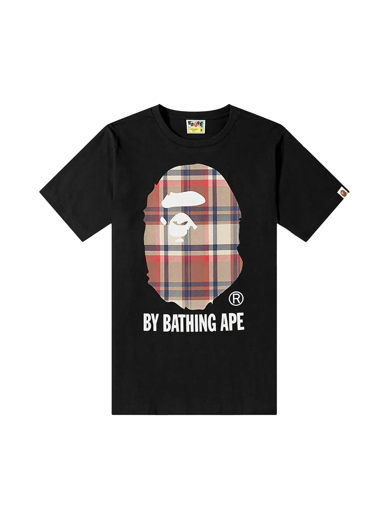 Футболка BAPE Check By Bathing Ape — изображение 1 из 1, красный