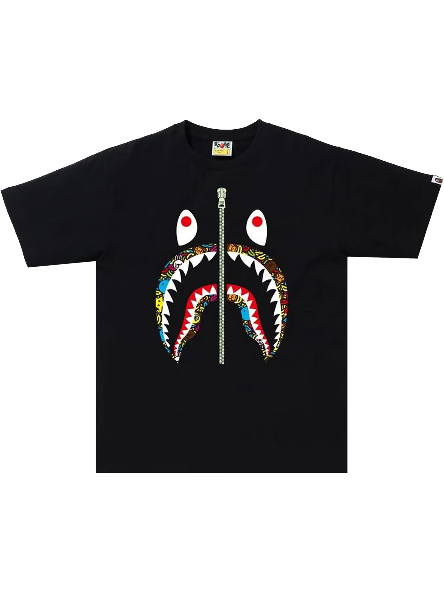 Футболка BAPE Milo Banana Pool Shark — изображение 1 из 1, черный