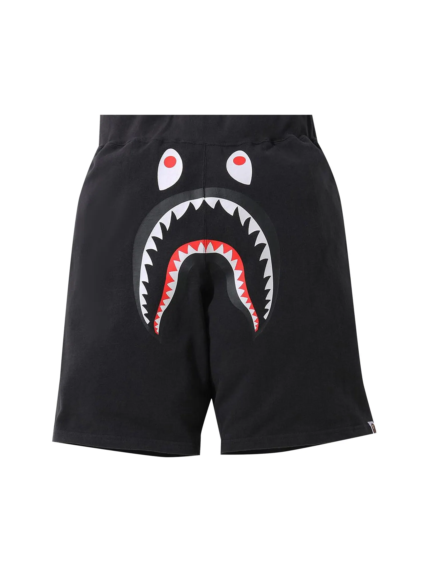BAPE Широкие спортивные шорты Shark — изображение 1 из 1, черный