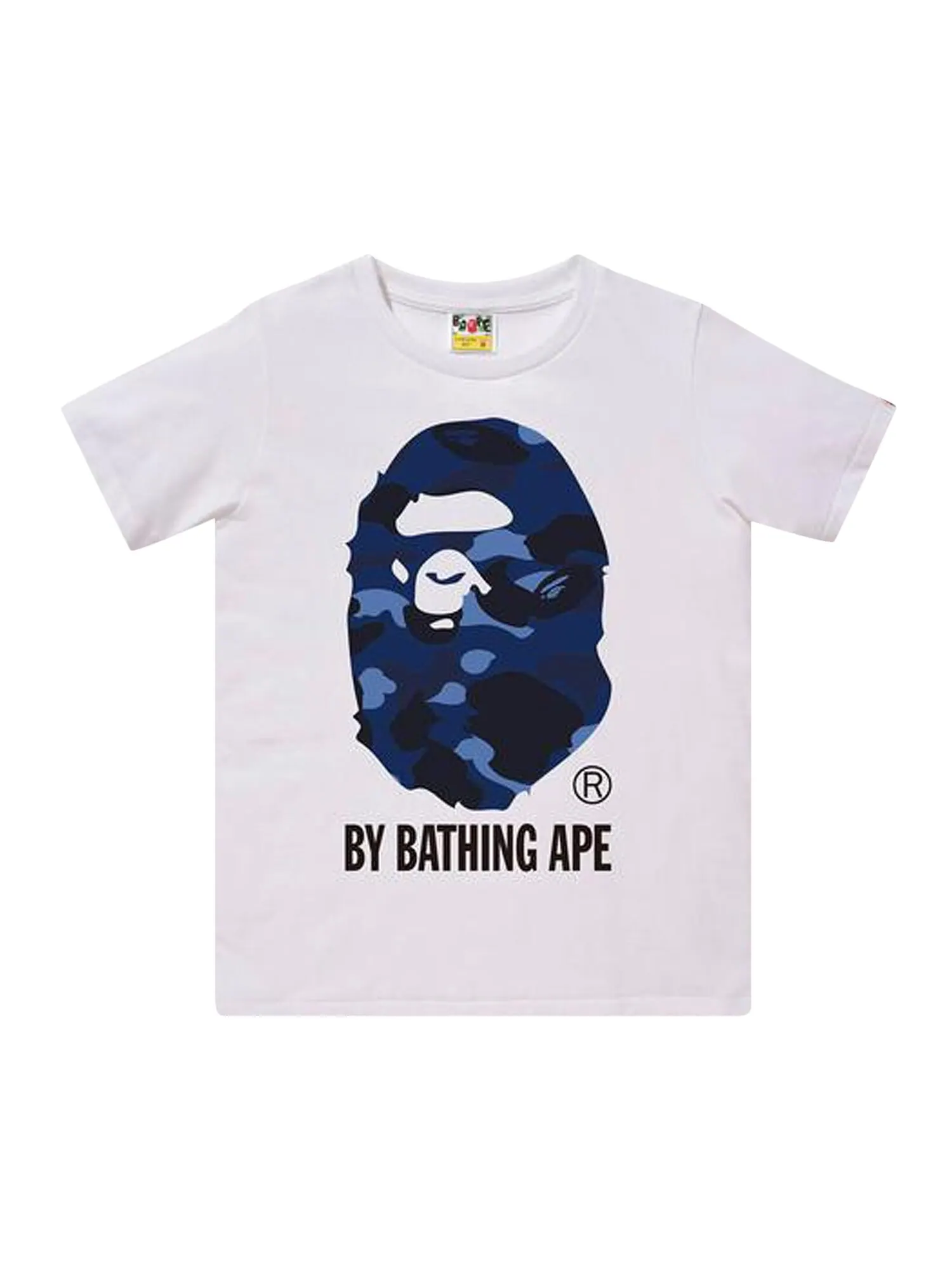 Футболка BAPE Color Camo By Bathing Ape — изображение 1 из 1, белый/синий