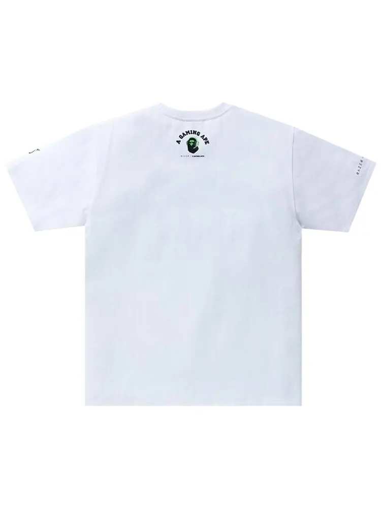 Футболка BAPE x Razer Tee 'White' — изображение 2 из 2, белый