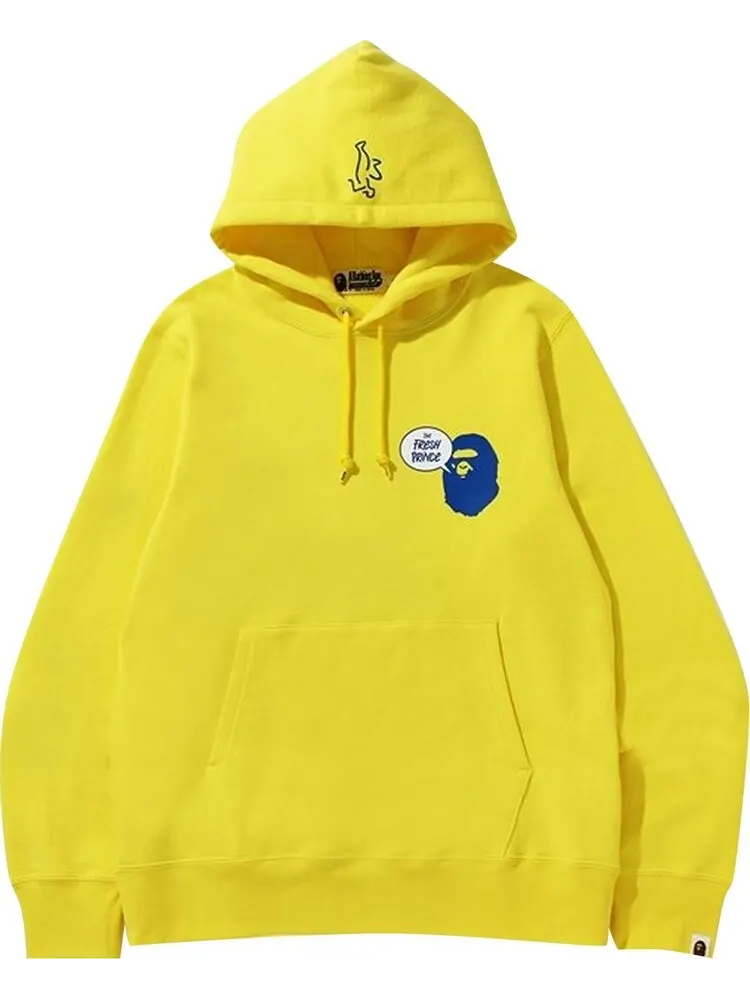 Худи BAPE The Fresh Prince Pullover Hoodie 'Yellow' — изображение 1 из 2, желтый