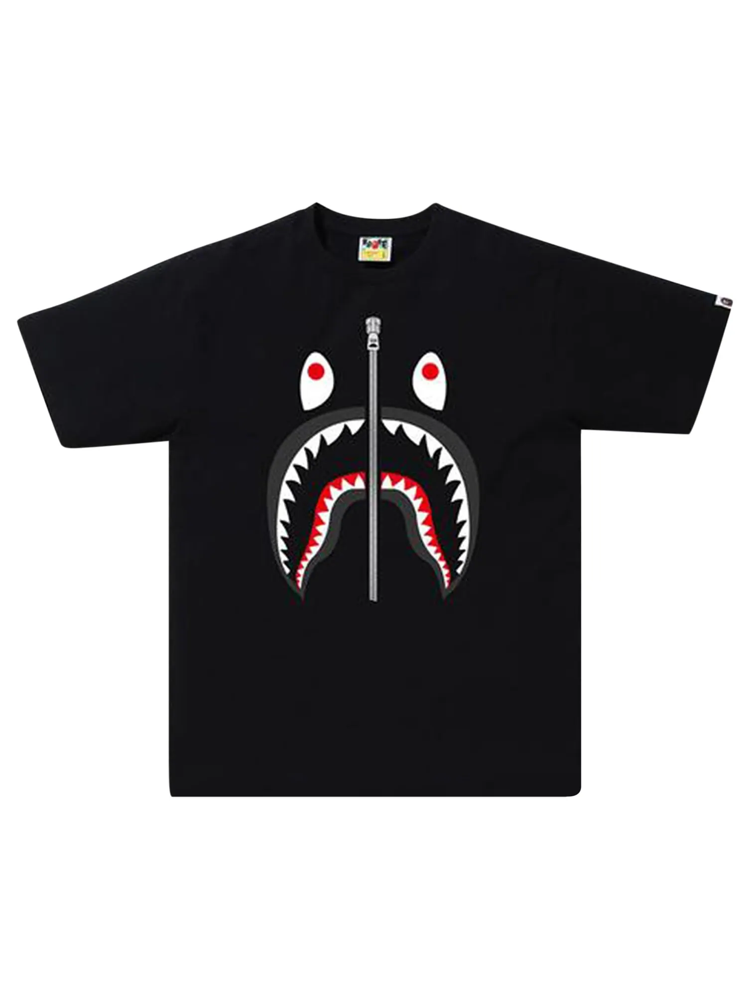 Футболка BAPE Shark — изображение 1 из 1, черный