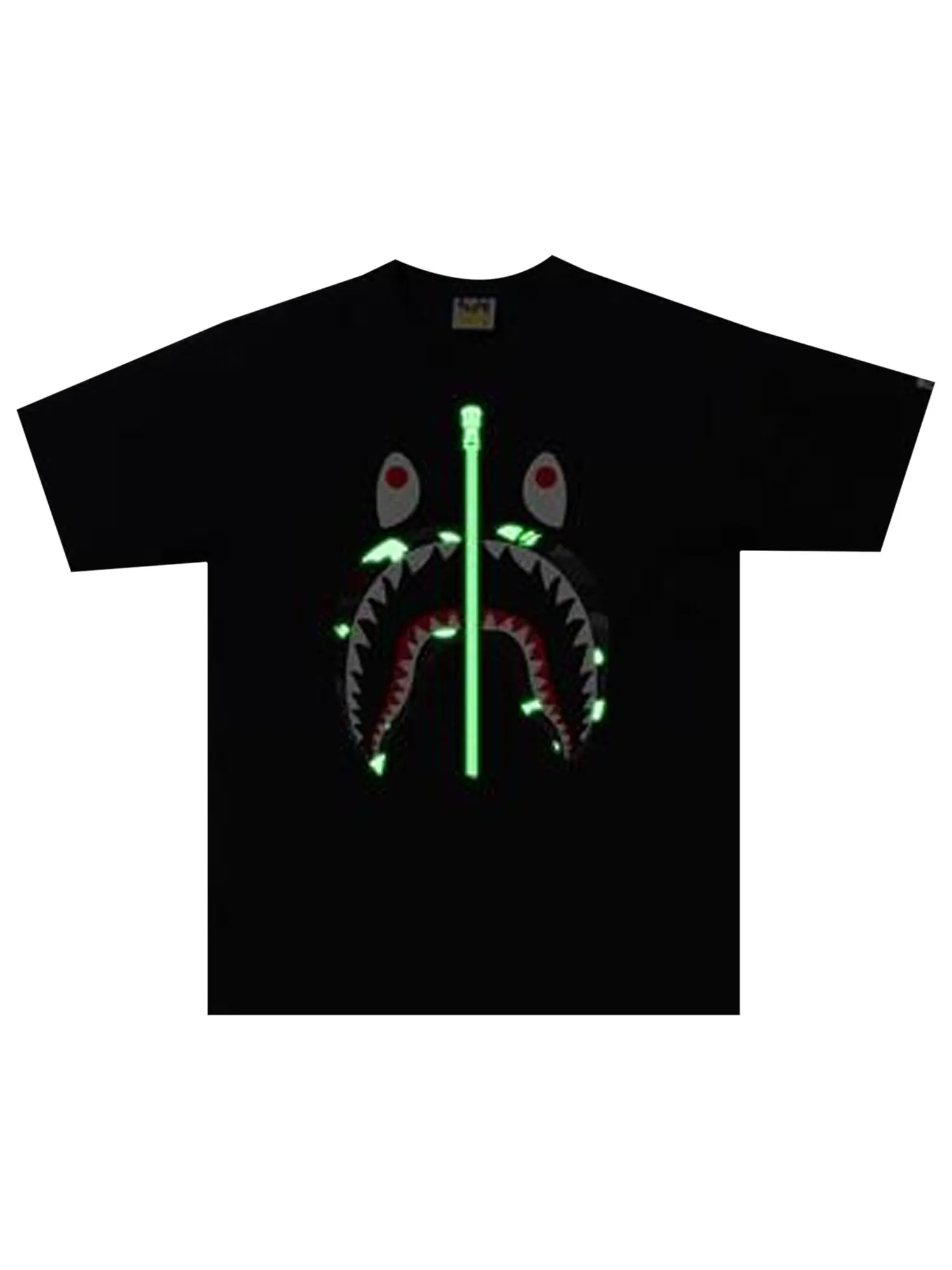 Футболка BAPE City Camo Shark — изображение 2 из 2, черный