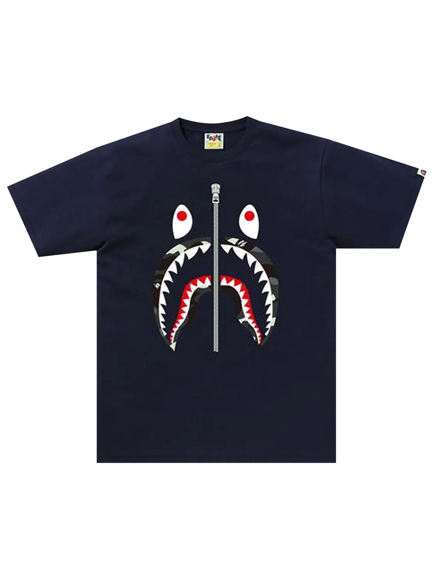Футболка BAPE City Camo Shark — изображение 1 из 2, синий