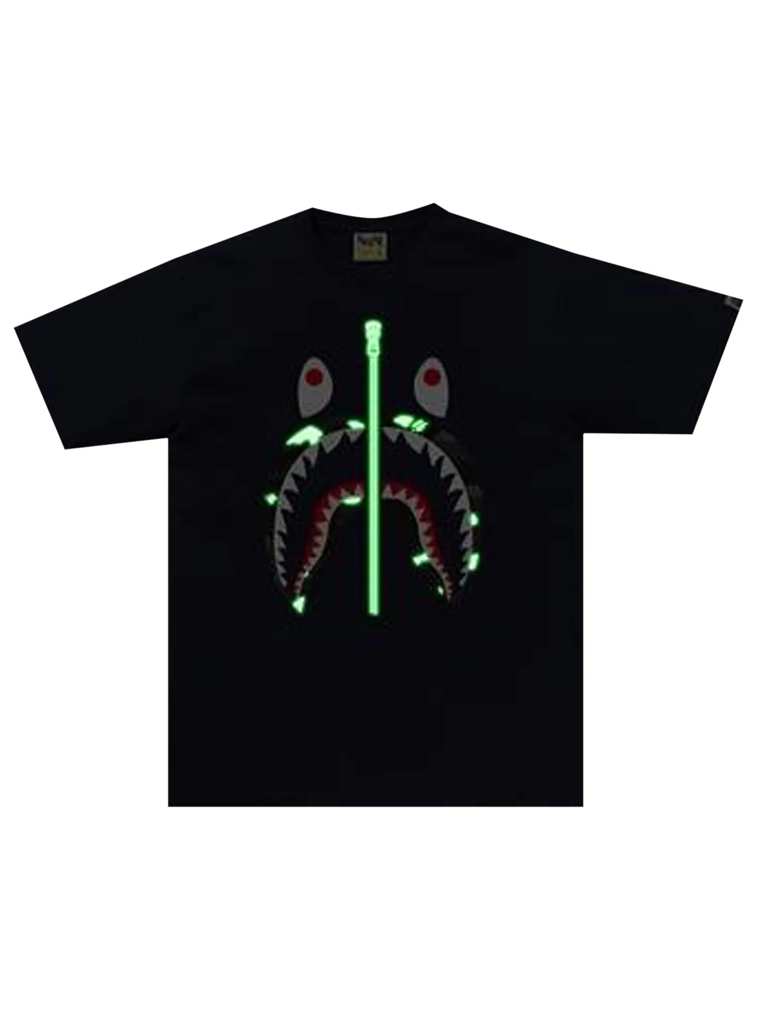 Футболка BAPE City Camo Shark — изображение 2 из 2, синий
