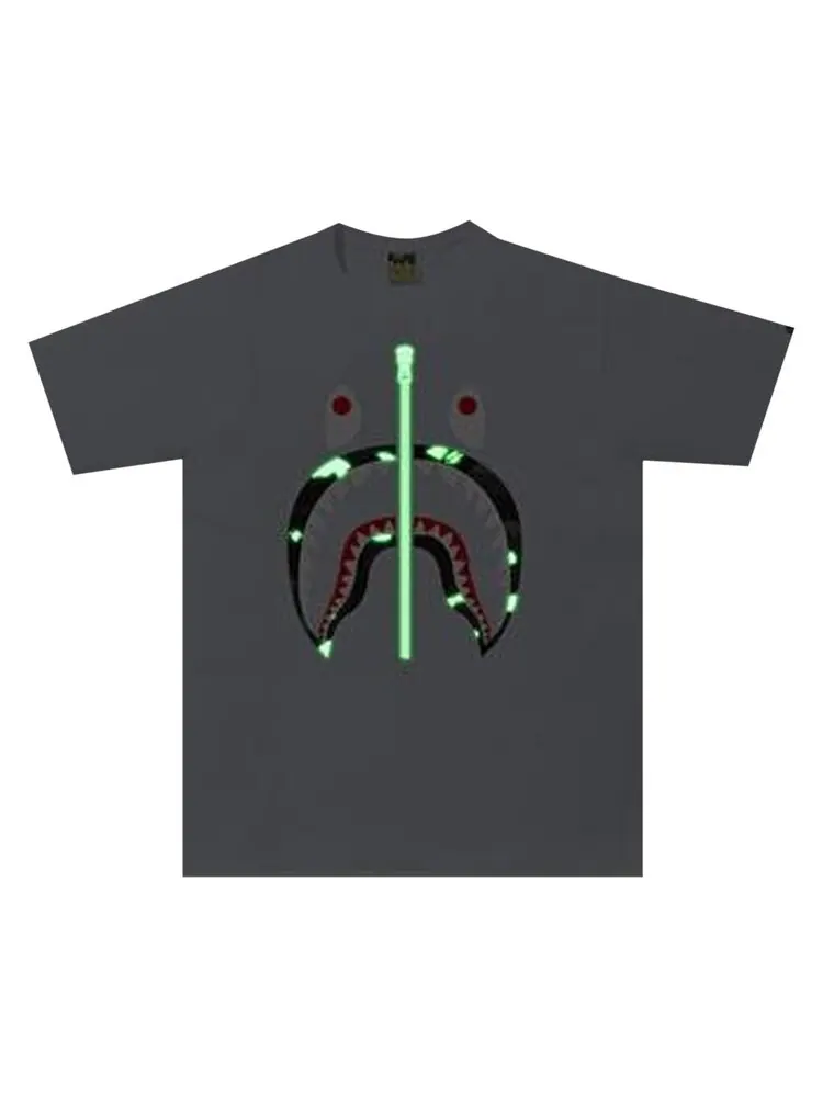 Футболка BAPE City Camo Shark Tee 'White' — изображение 2 из 2, белый
