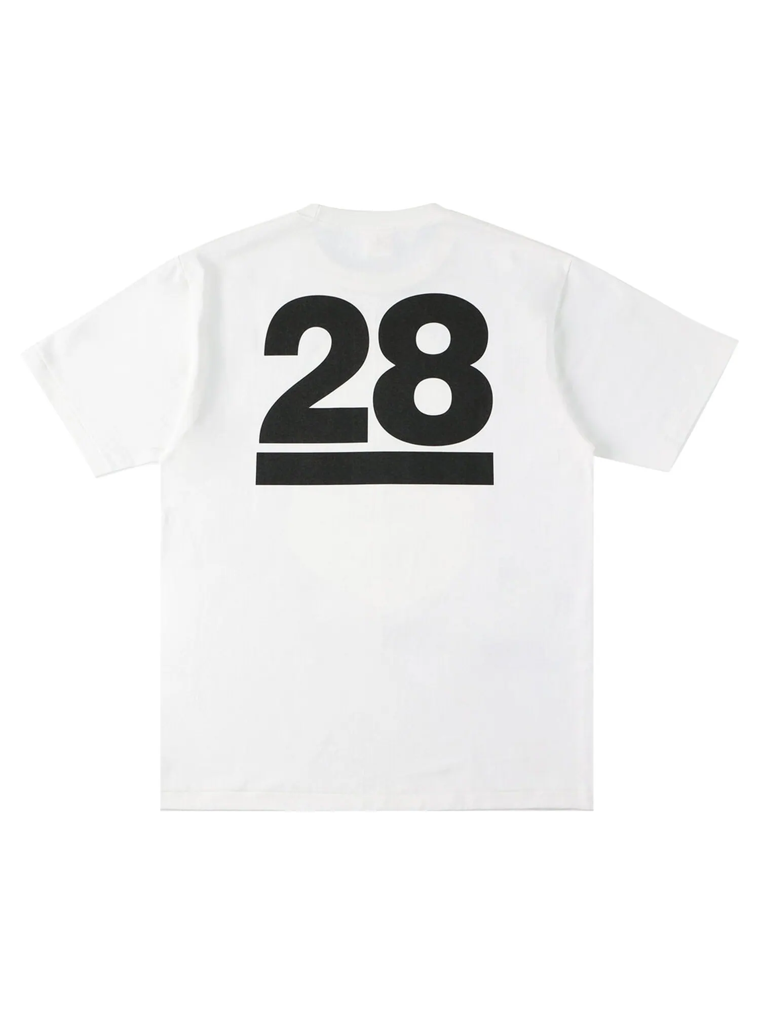 Футболка Белая с головой обезьяны в честь 28-летия BAPE — изображение 2 из 2, белый