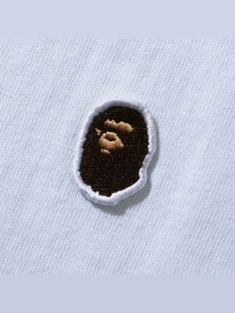 Футболка BAPE Ape Head One Point Tee 'White' — изображение 2 из 2, белый