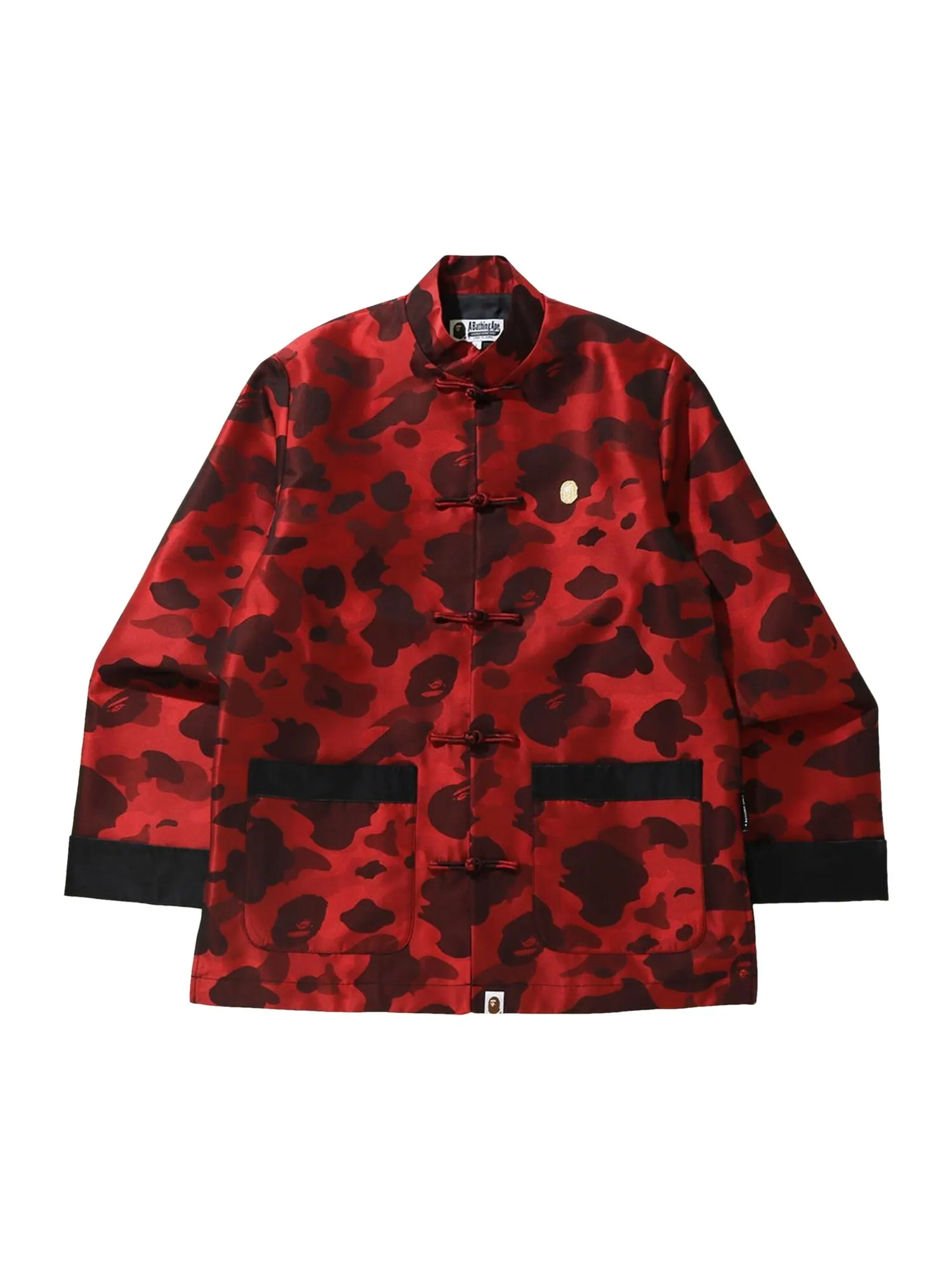 Куртка BAPE Color Camo в китайском стиле красная — изображение 1 из 2, красный