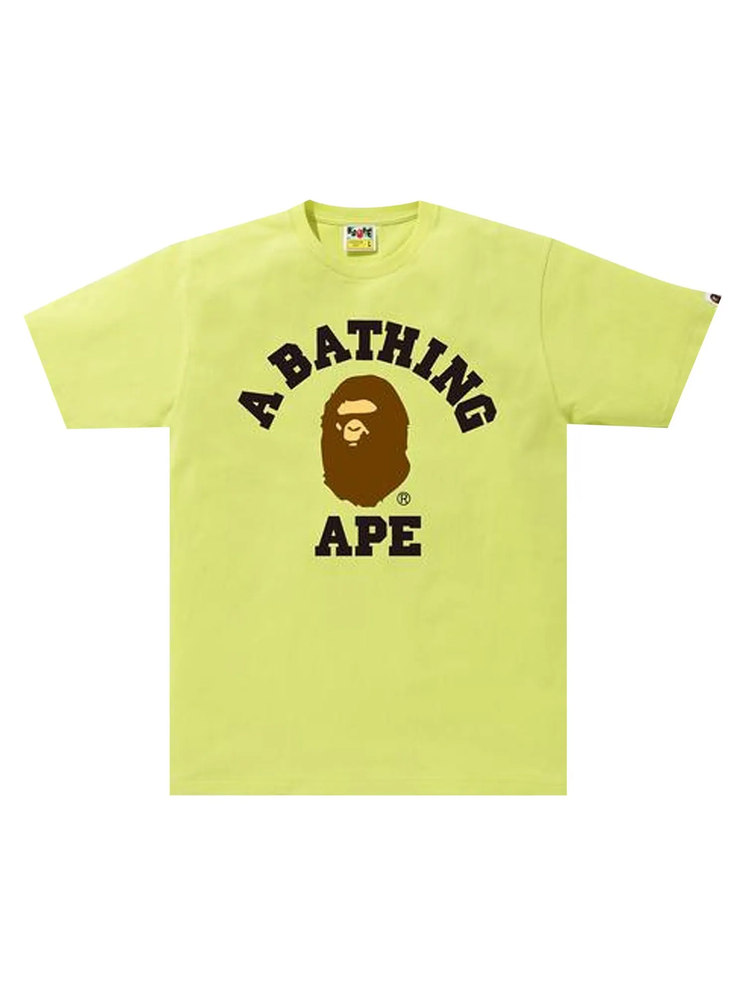 Футболка BAPE College — изображение 1 из 1, зеленый
