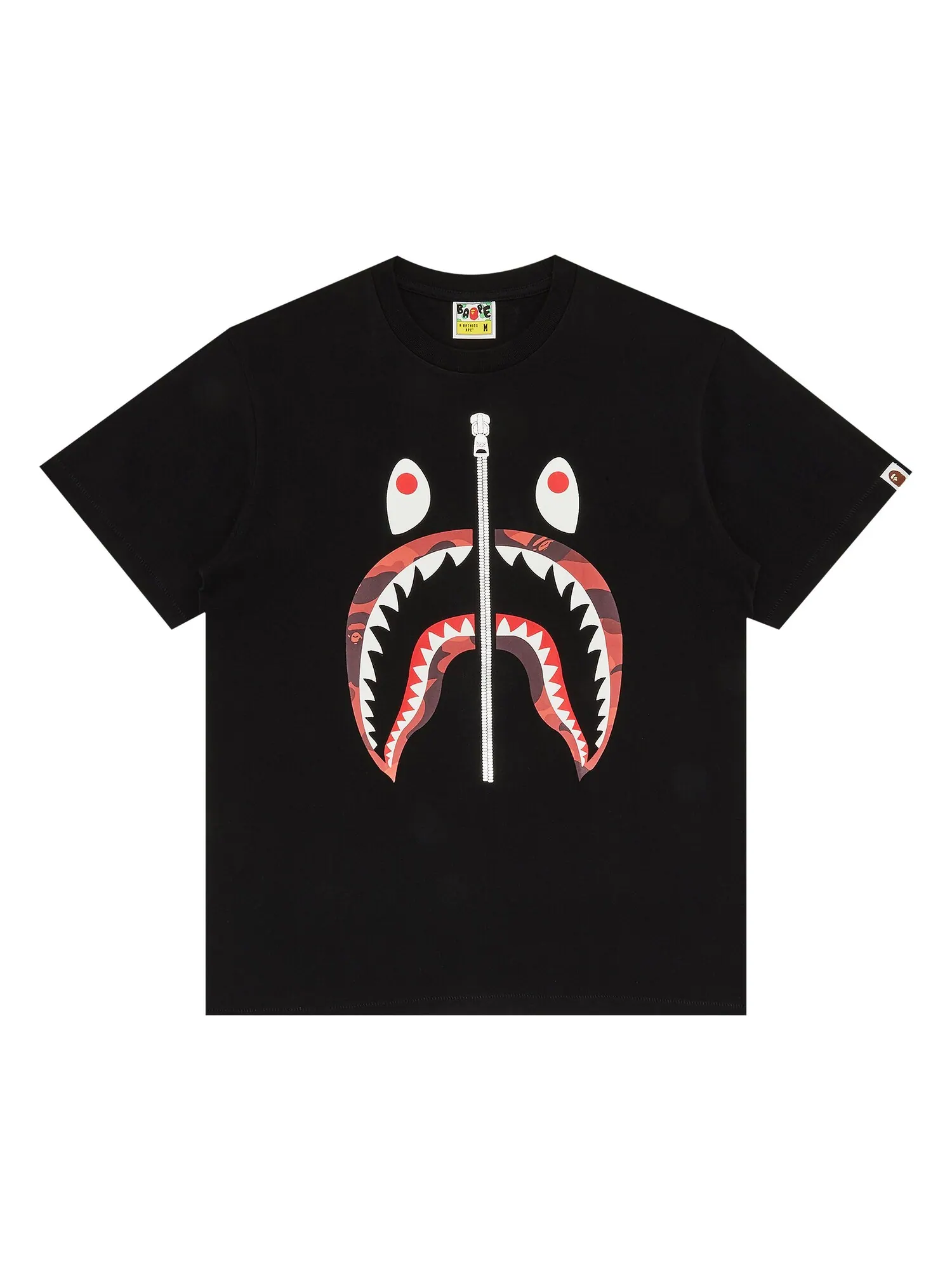 Футболка BAPE Shark — изображение 1 из 3, черный
