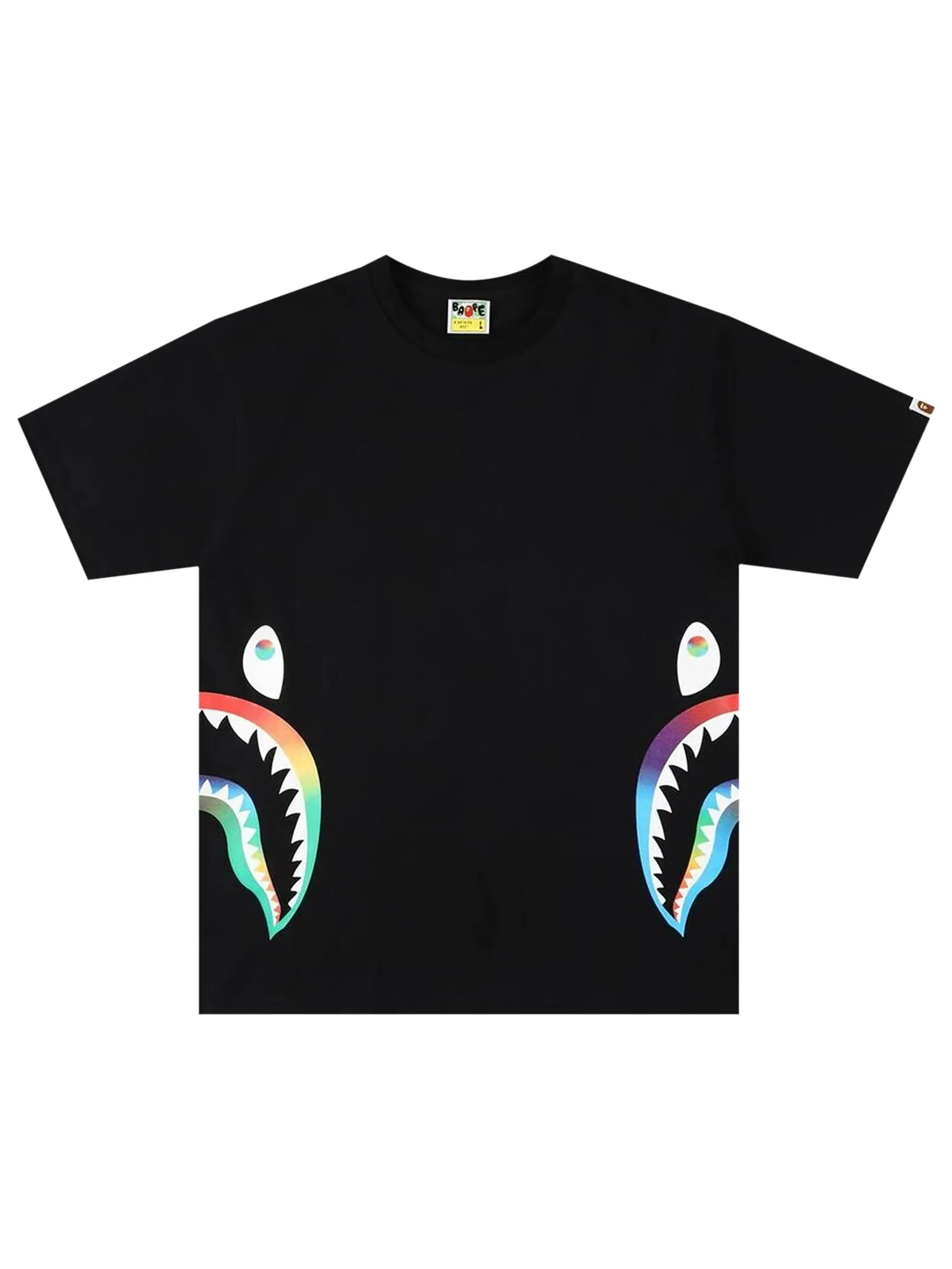 Футболка BAPE Rainbow Side Shark — изображение 1 из 2, черный