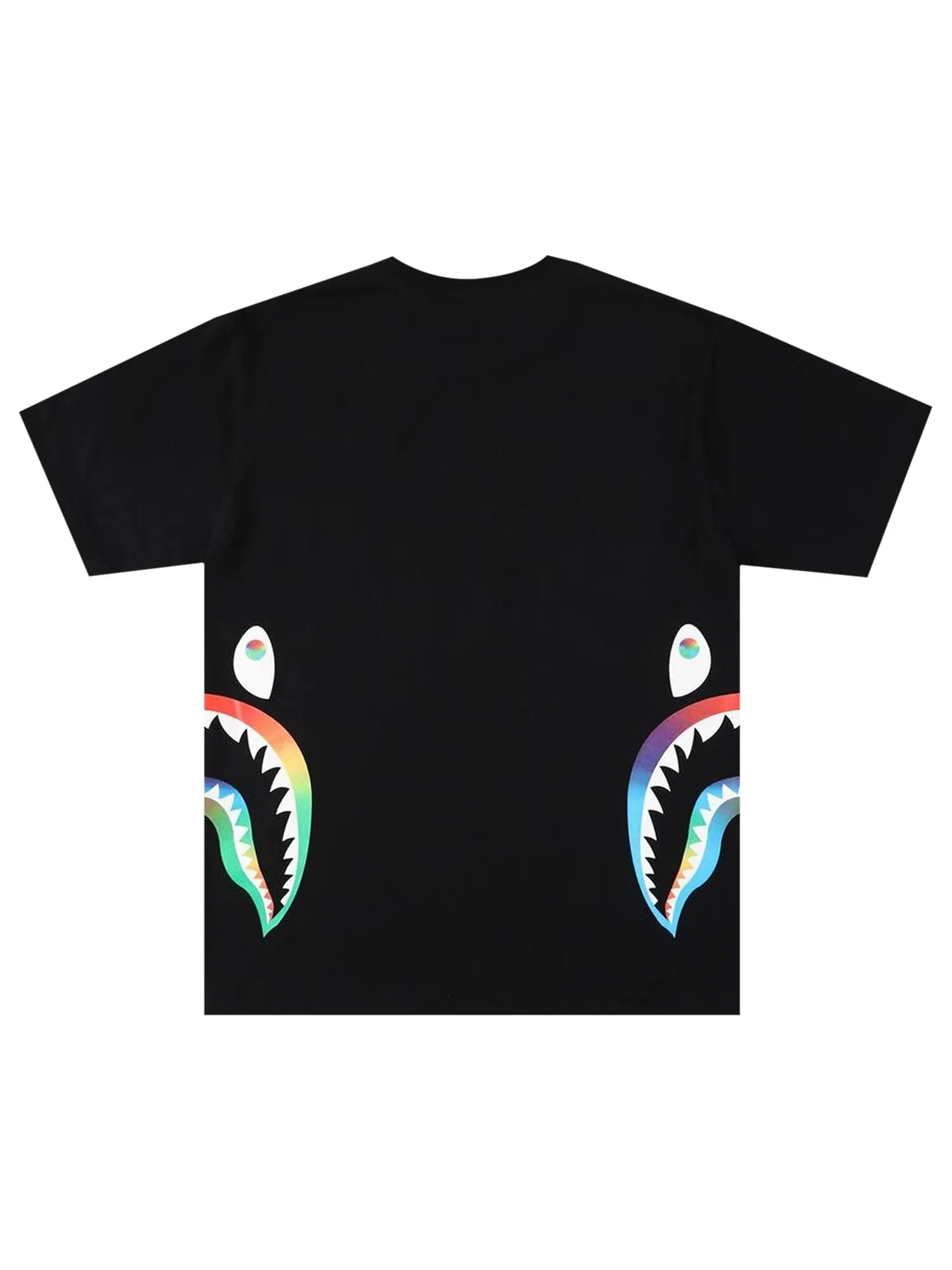 Футболка BAPE Rainbow Side Shark — изображение 2 из 2, черный
