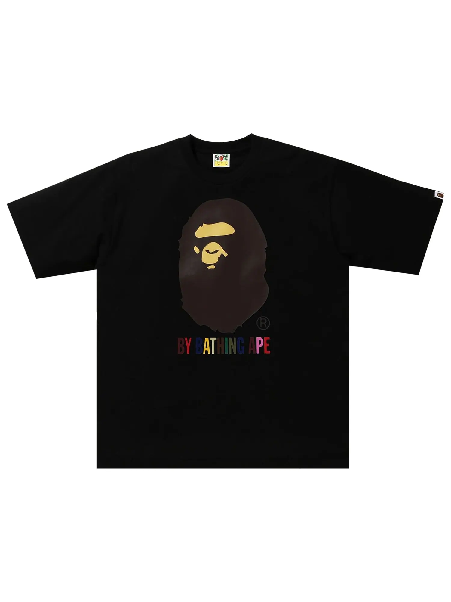 Футболка свободного кроя BAPE Colors By Bathing Ape — изображение 1 из 1, черный