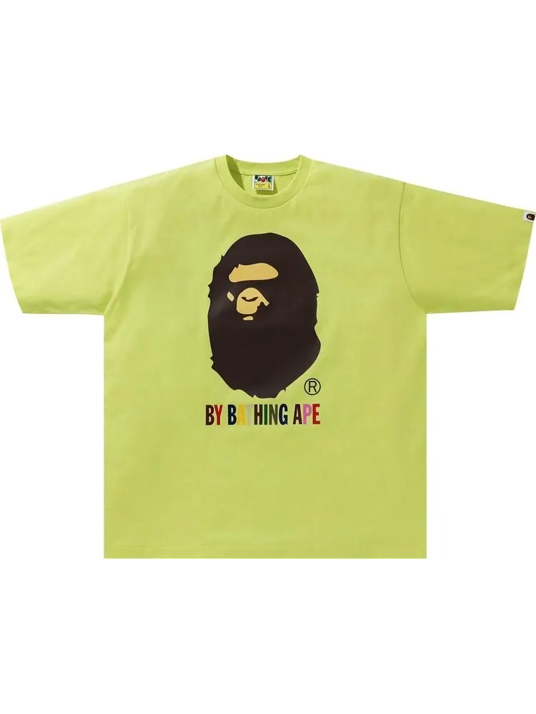 Футболка BAPE Colors By Bathing Ape Relaxed Fit Tee 'Green' — изображение 1 из 1, зеленый