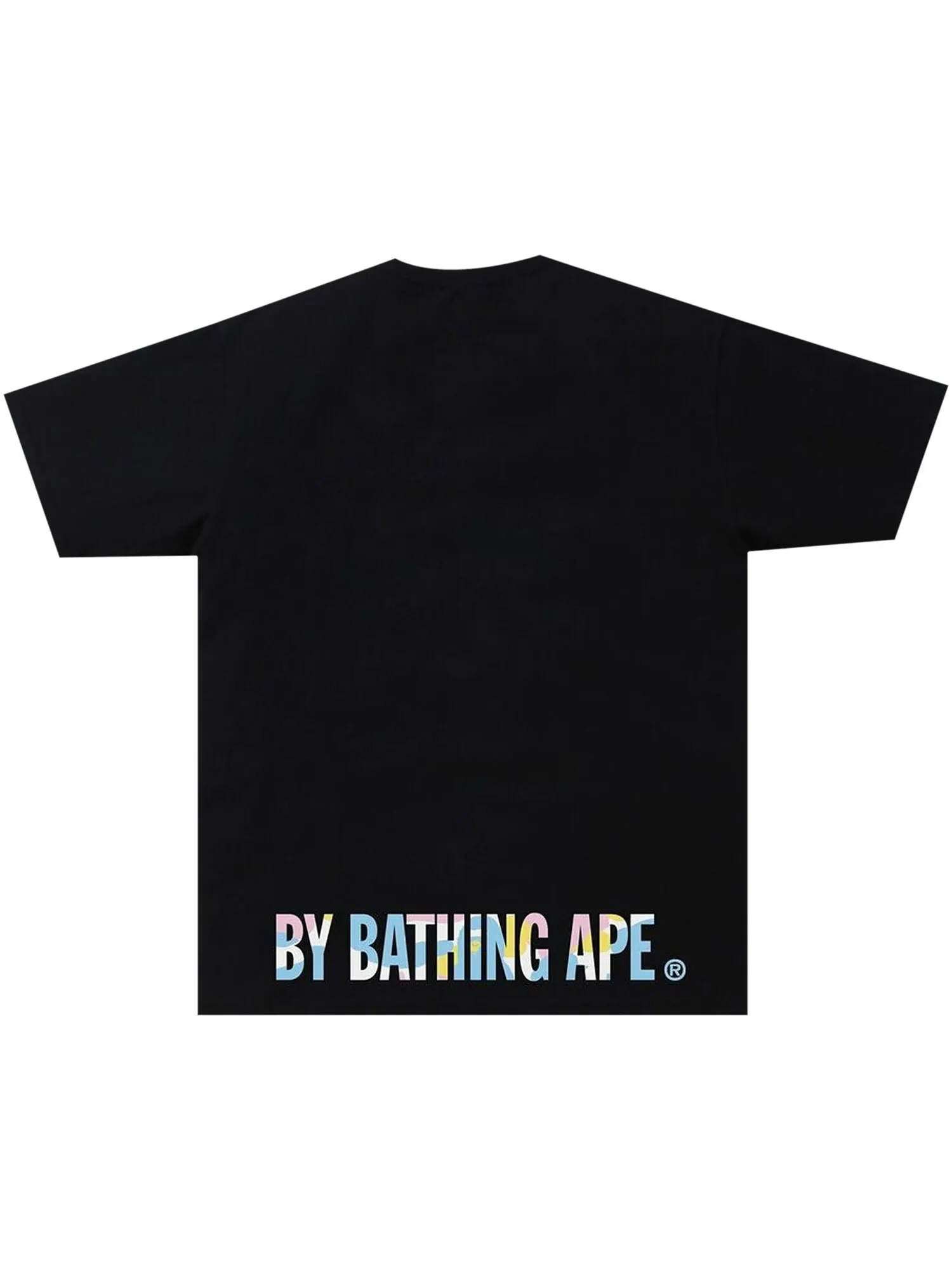 BAPE New Multi Camo Ape Face Футболка — изображение 2 из 2, черный