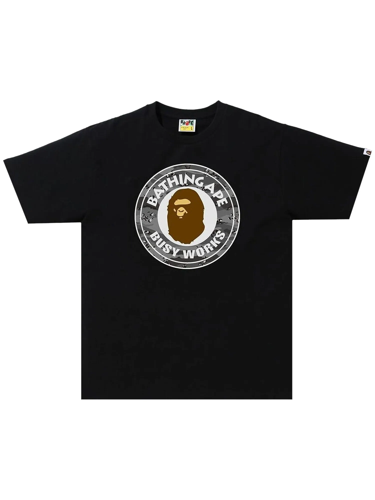 Футболка BAPE Desert Camo Busy Works — изображение 1 из 1, черный