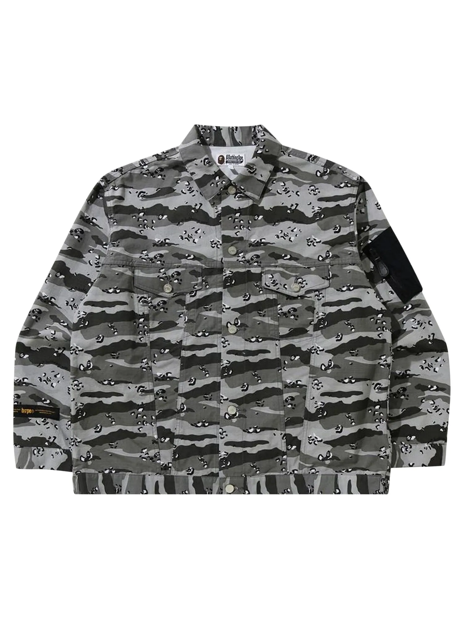 Куртка свободного кроя BAPE Desert Camo — изображение 1 из 2, черный