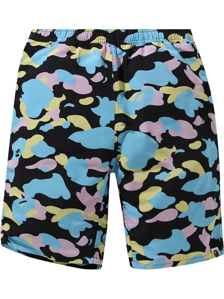 Шорты BAPE New Multi Camo Track Shorts 'Black' — изображение 1 из 1, черный