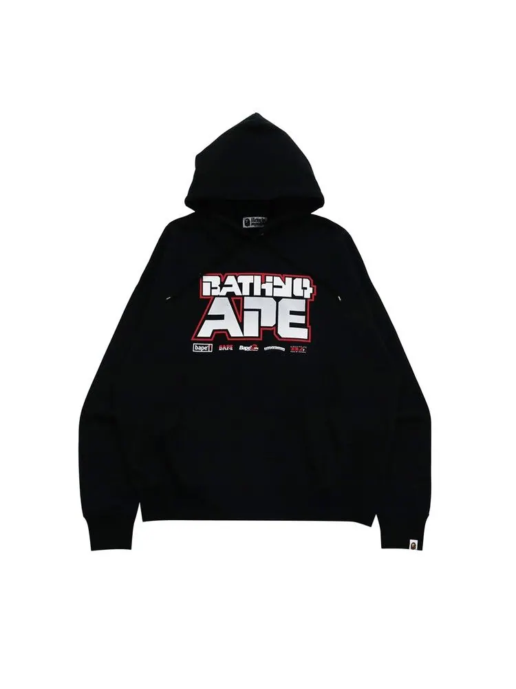 Худи BAPE Graphic #1 Loose Fit Pullover Hoodie — изображение 1 из 2, черный
