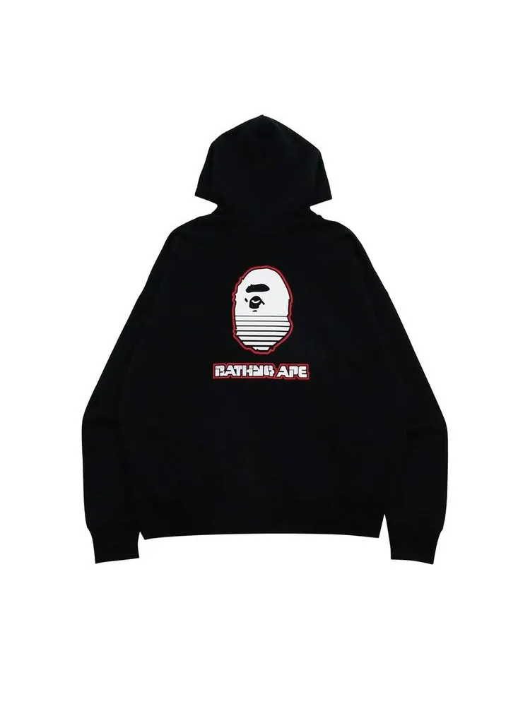 Худи BAPE Graphic #1 Loose Fit Pullover Hoodie — изображение 2 из 2, черный