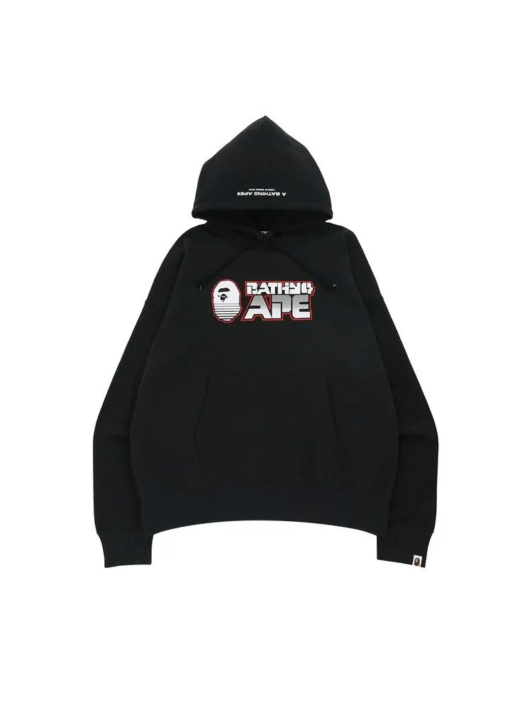 Худи BAPE Bathing Ape Loose Fit Pullover Hoodie — изображение 1 из 1, темно-серый