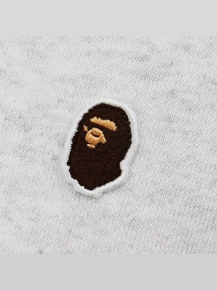 Худи BAPE Ape Head One Point Relaxed Fit Pullover Hoodie — изображение 2 из 2, серый