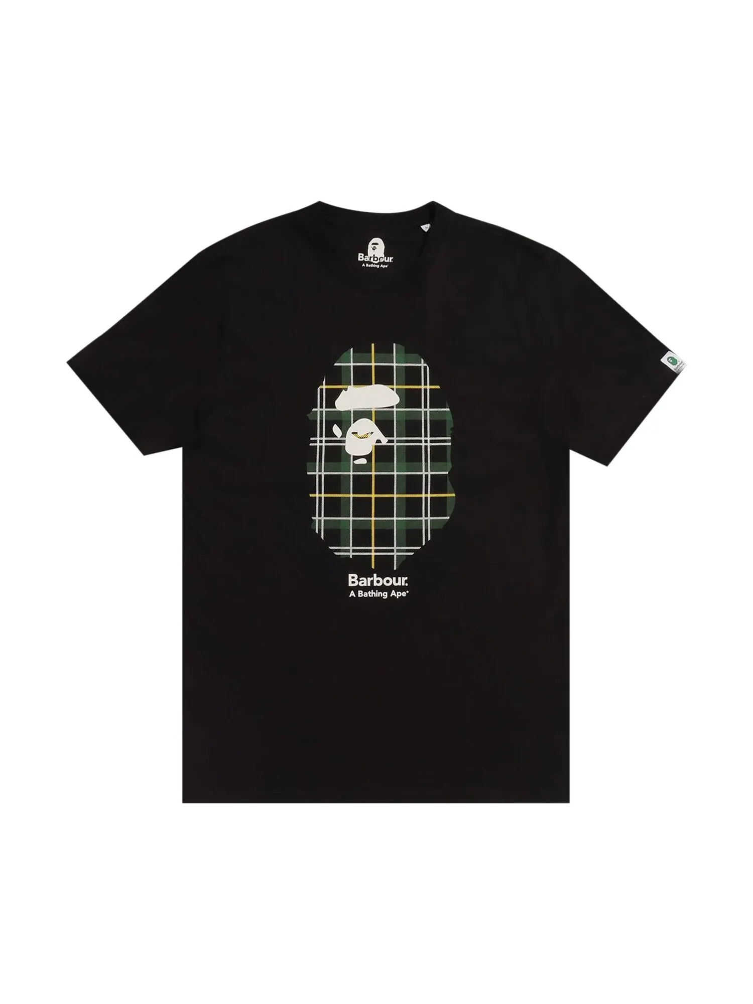 Футболка BAPE x Barbour — изображение 1 из 1, черный