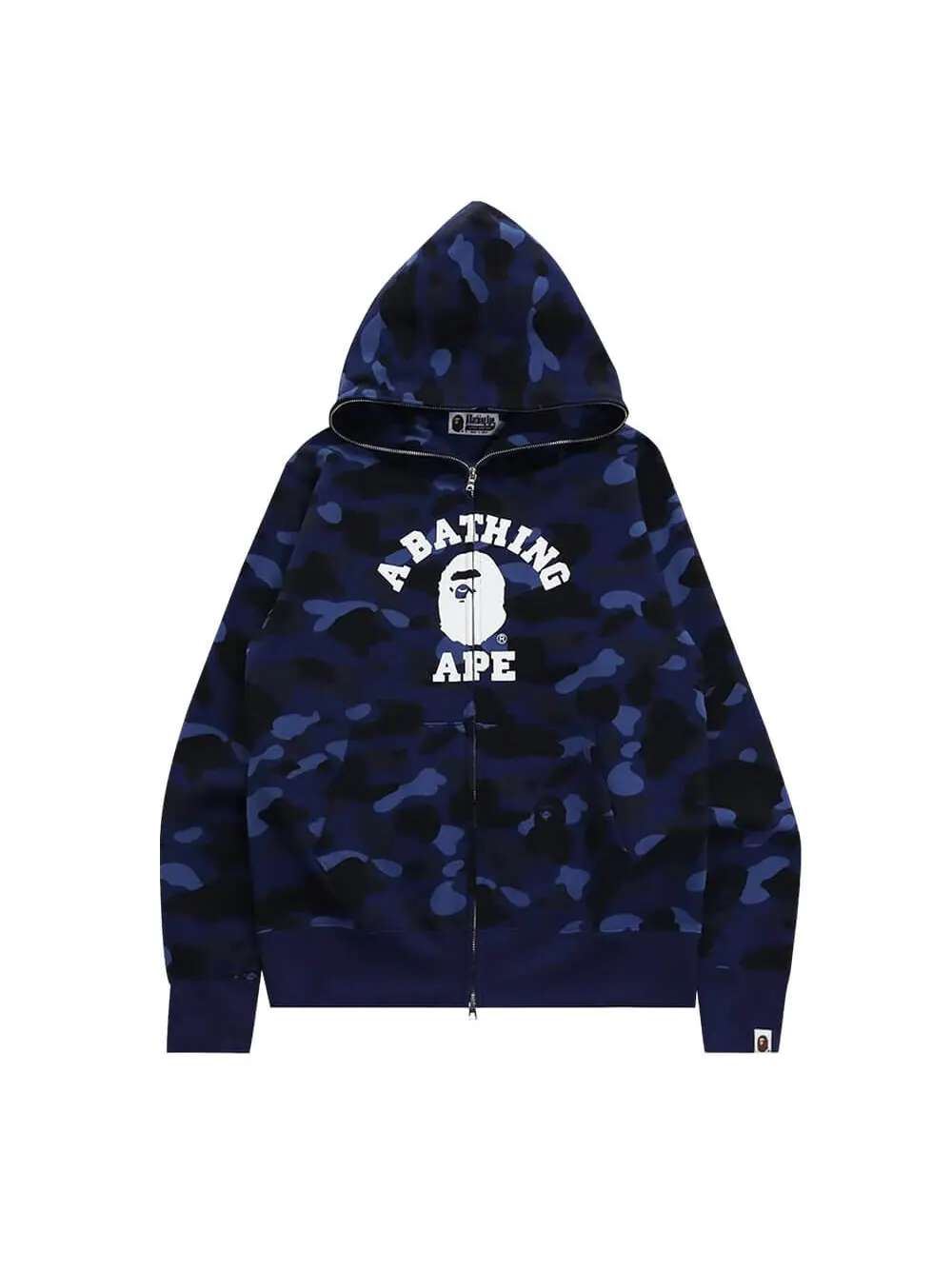 Толстовка Bape Color Camo College Full
