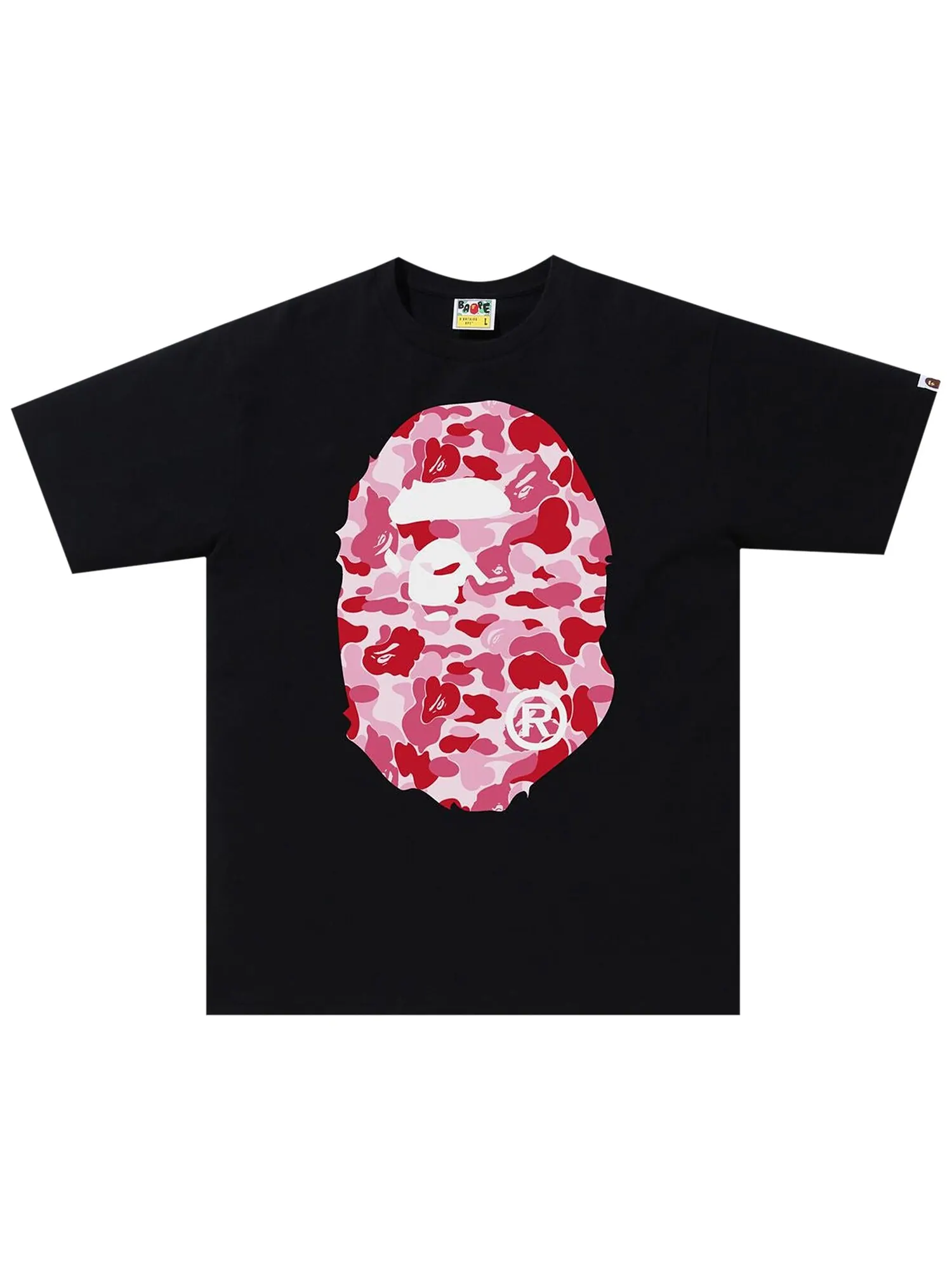 Футболка BAPE ABC Camo Big Ape Head