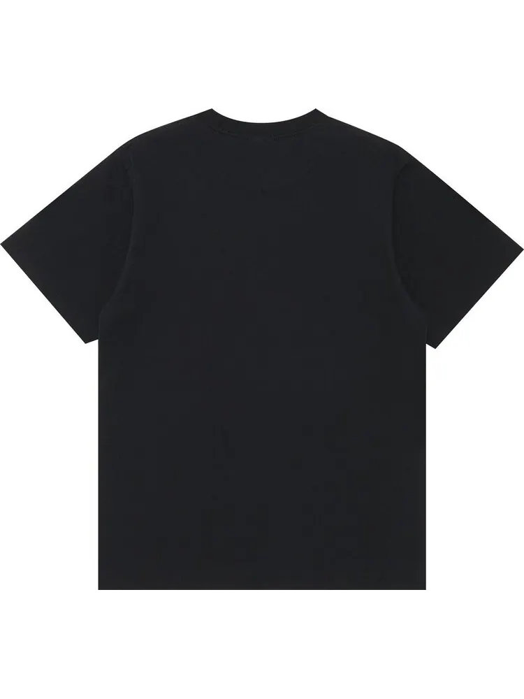 Футболка BAPE Space Camo College Tee 'Black' — изображение 2 из 3, черный
