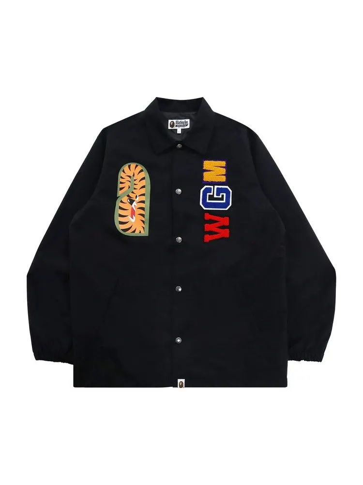 Куртка BAPE Shark Coach Jacket — изображение 1 из 3, черный