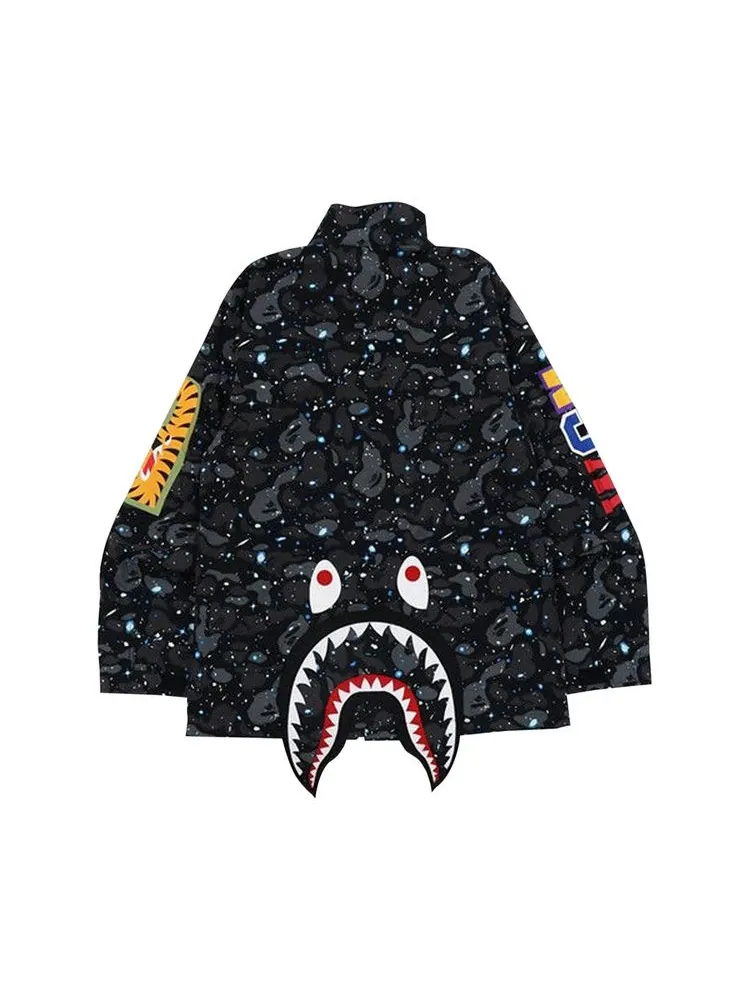 Куртка BAPE Space Camo Shark M-65 — изображение 2 из 2, черный