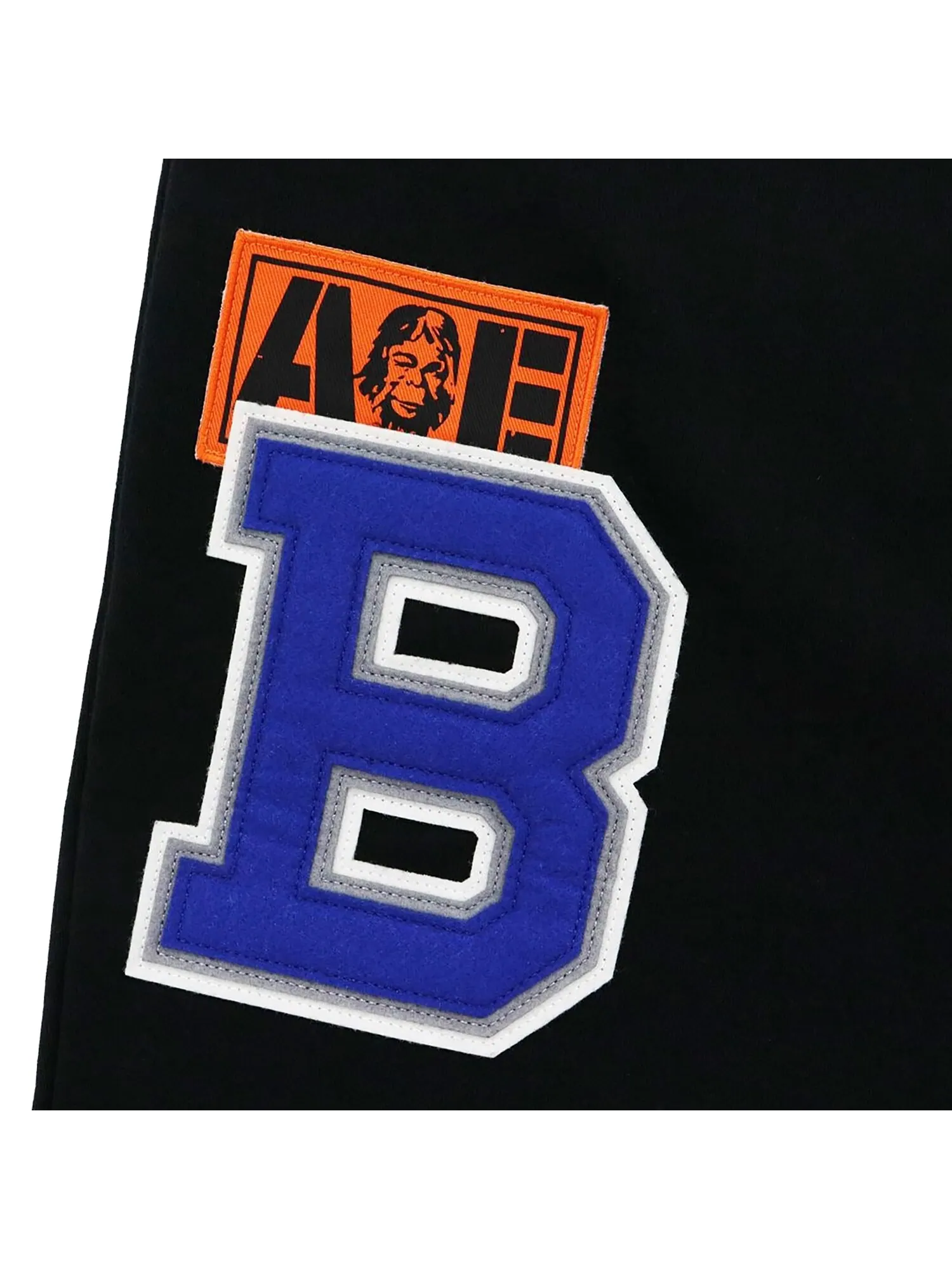 Спортивные брюки с нашивками BAPE — изображение 2 из 3, черный