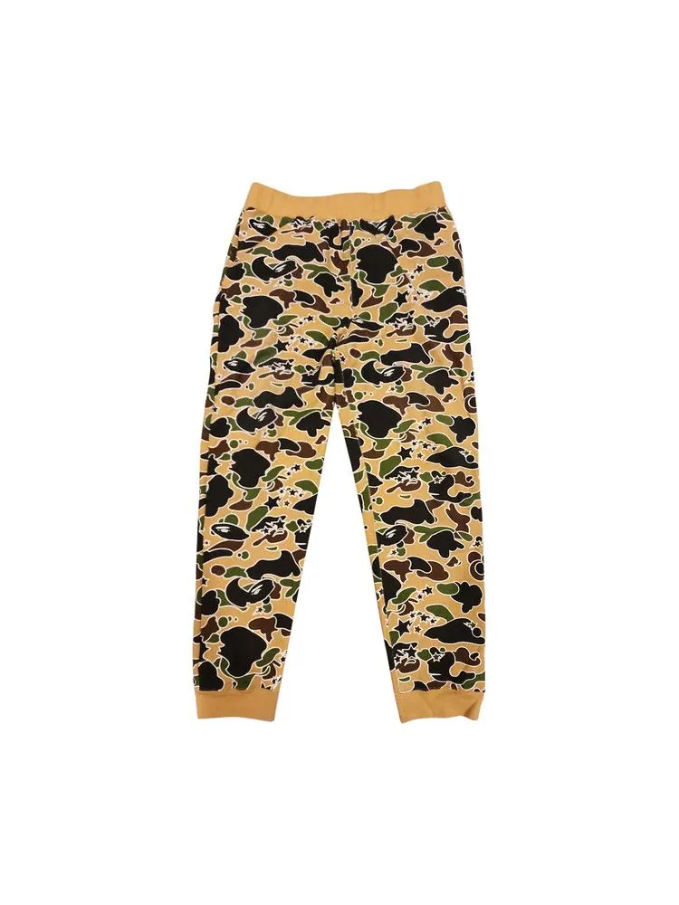 Брюки BAPE Sta Camo Sweat Pants — изображение 1 из 1, желтый