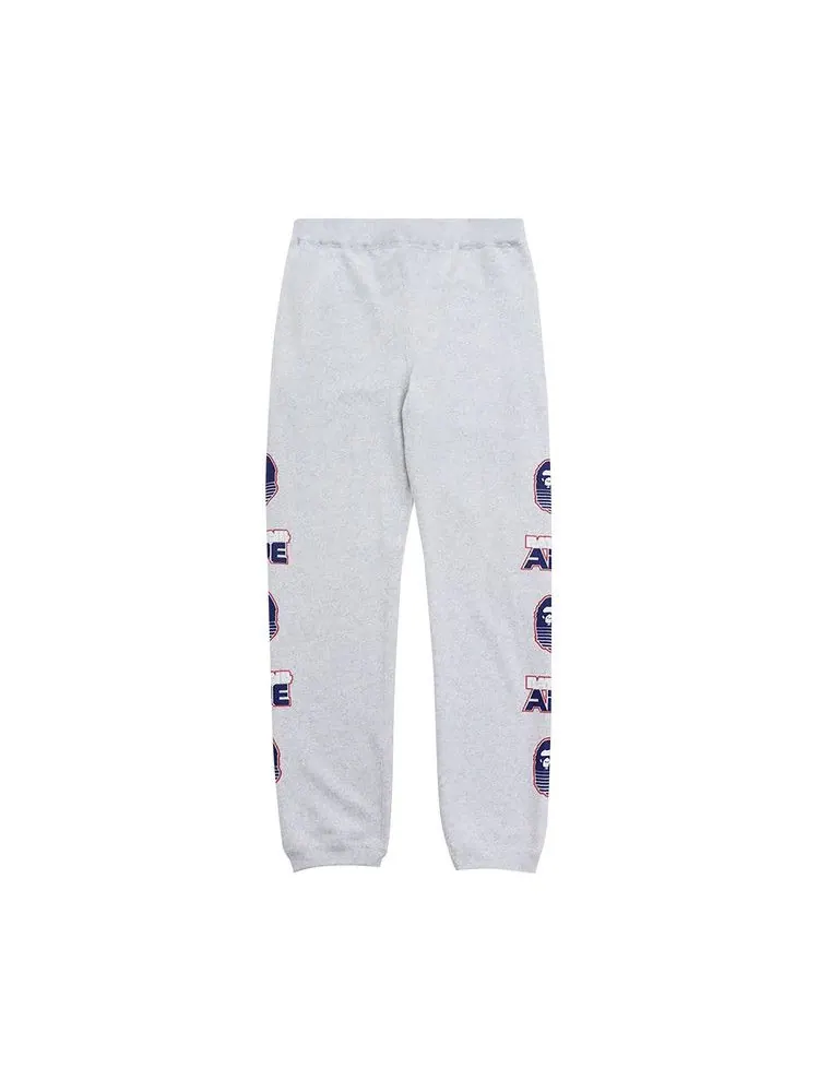 Спортивные брюки BAPE Graphic #1 Sweatpants — изображение 1 из 2, серый