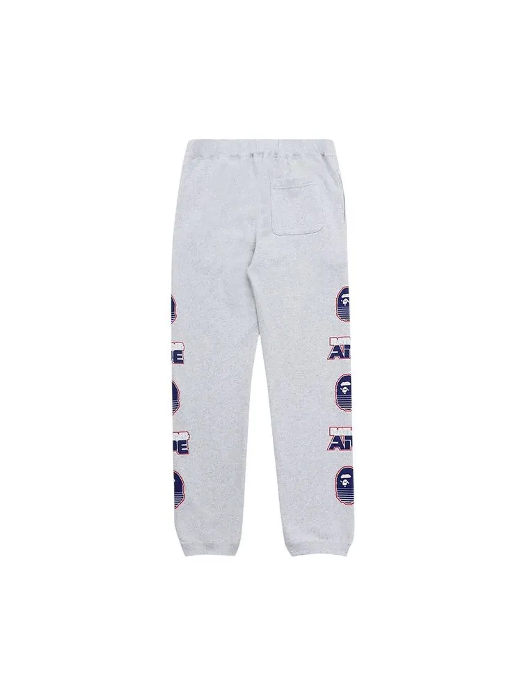 Спортивные брюки BAPE Graphic #1 Sweatpants — изображение 2 из 2, серый