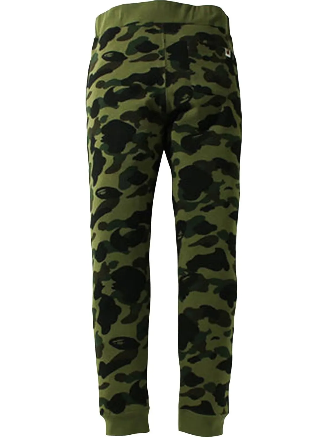 Спортивные брюки BAPE 1st Camo Shark Slim Fit Sweatpants 'Green' — изображение 2 из 2, зеленый