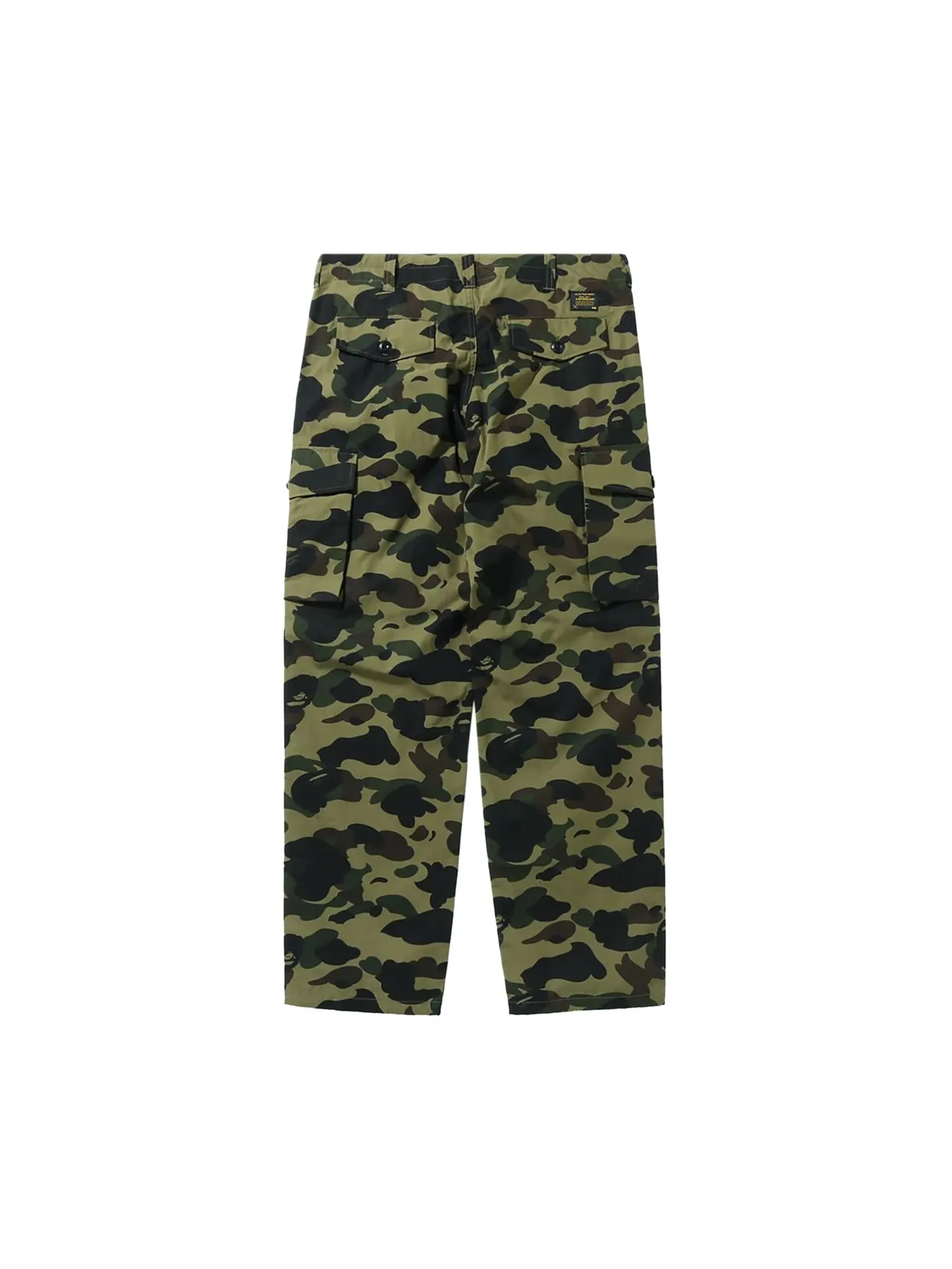 BAPE 1st Camo Широкие брюки с 6 карманами — изображение 2 из 2, зеленый