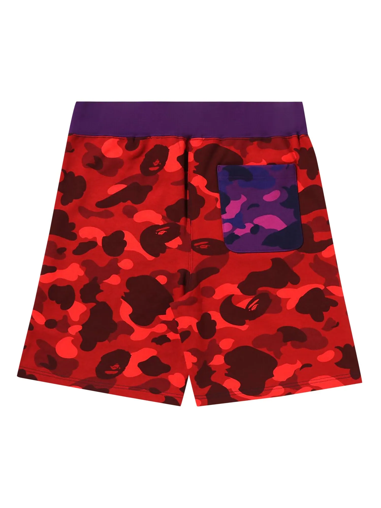 BAPE Спортивные шорты Crazy Camo Shark — изображение 1 из 1, синий