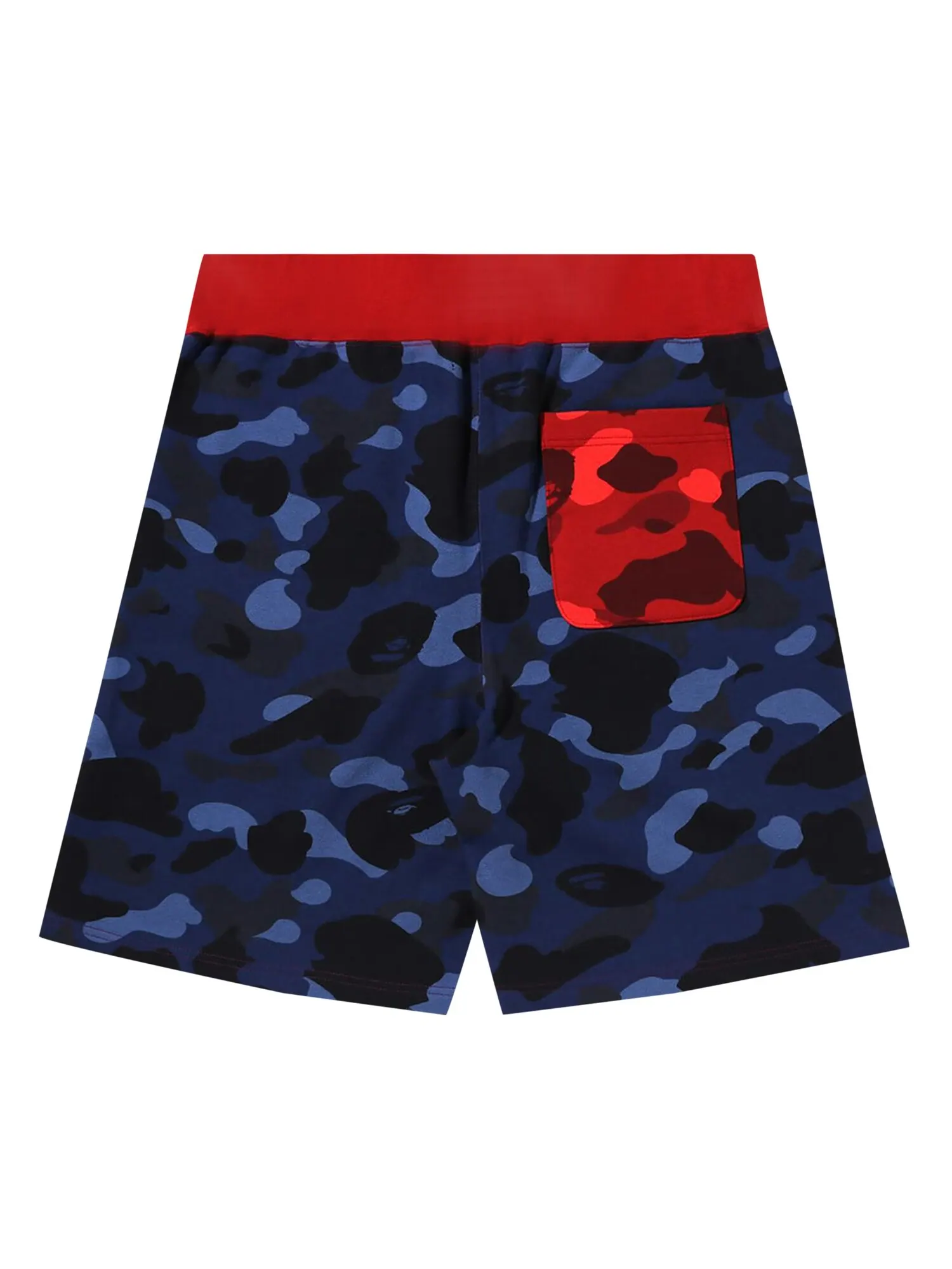 BAPE Спортивные шорты Crazy Camo Shark — изображение 2 из 2, фиолетовый