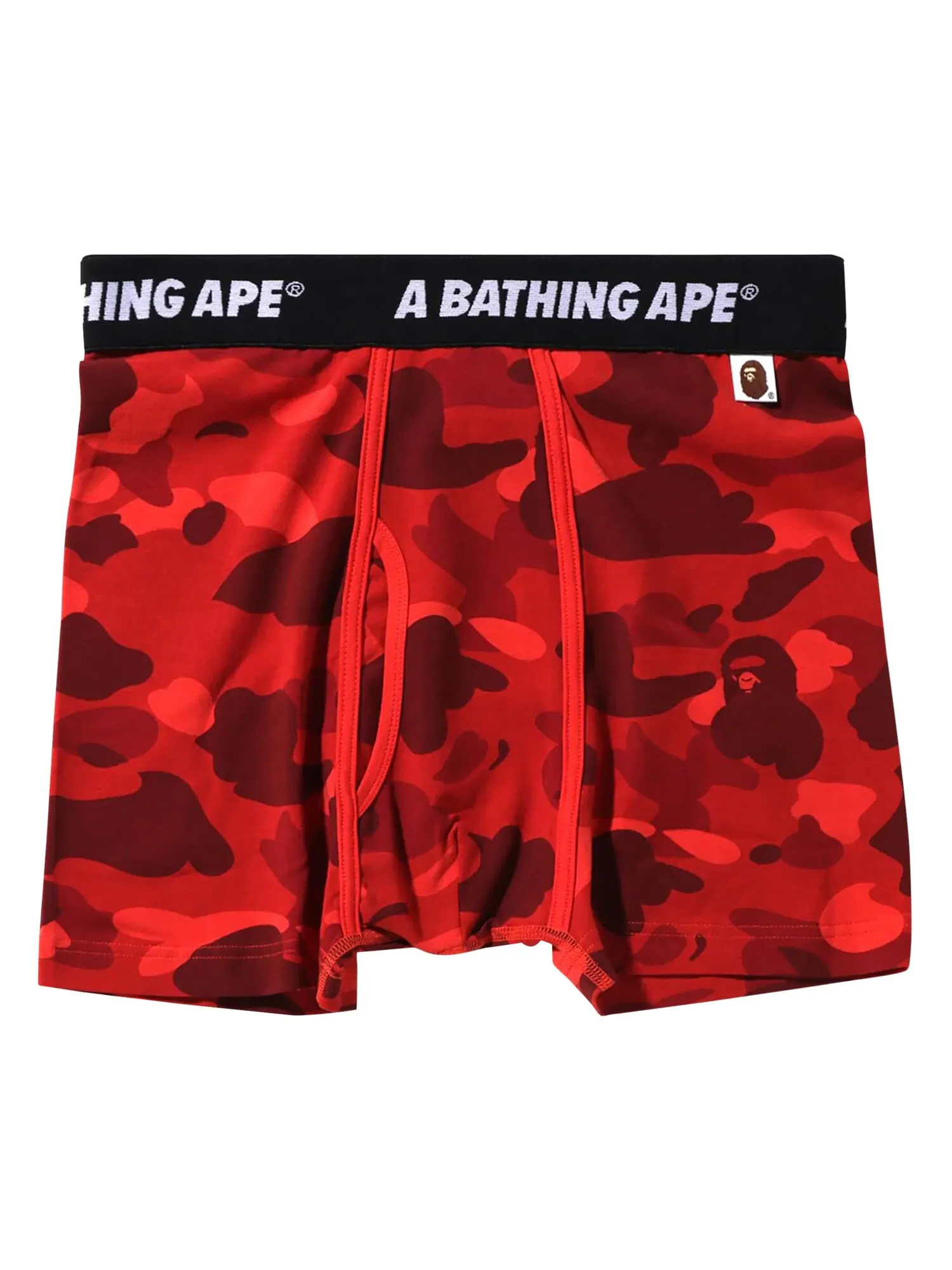Камуфляжные шорты BAPE Красный — изображение 1 из 1