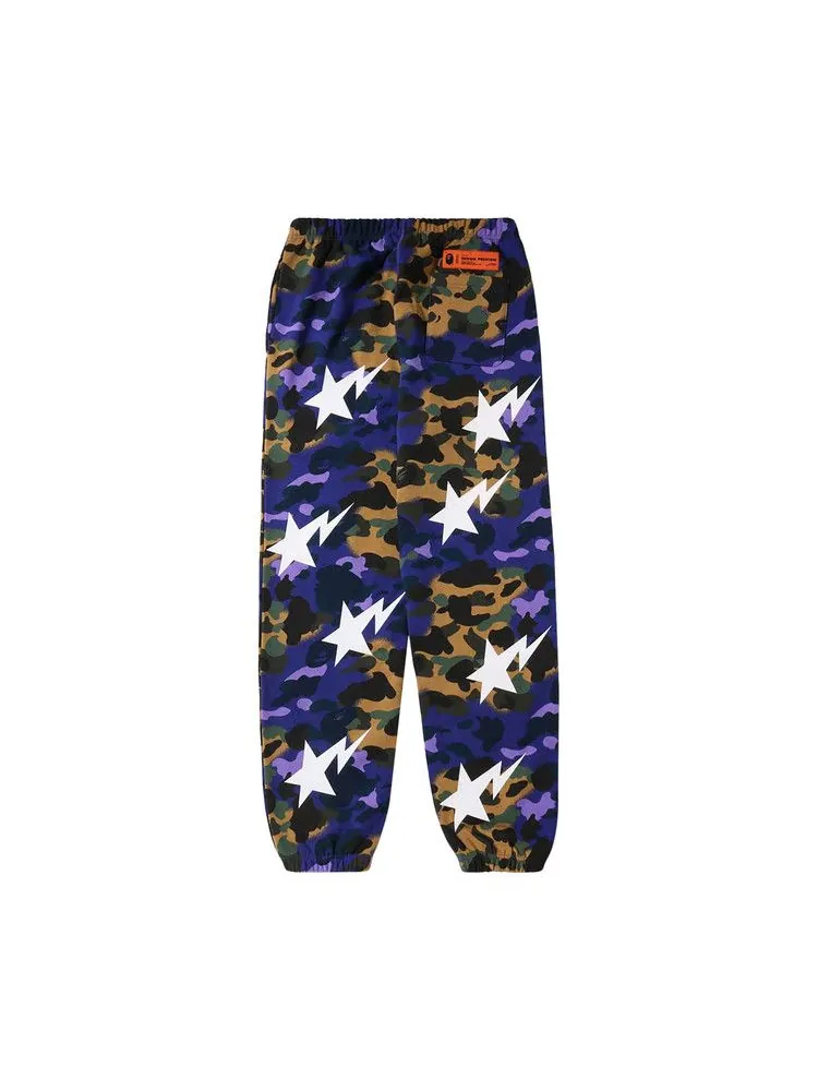 Брюки BAPE x Heron Preston Mix 1st Camo Duck Painter Pants — 2